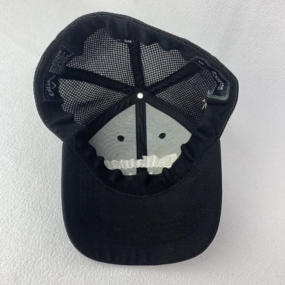 Callaway XR Odyssey Golf Black Embroidered S/M Tour Authentic Hat Ball Cap - Picture 6 of 11